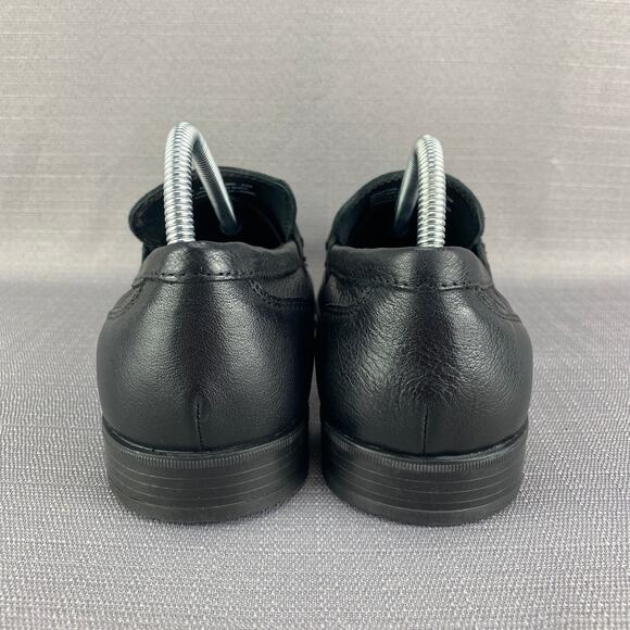 Alfani Chester Black Leather Upper Bit Loafer Shoes Mens 8.5M - Picture 6 of 9